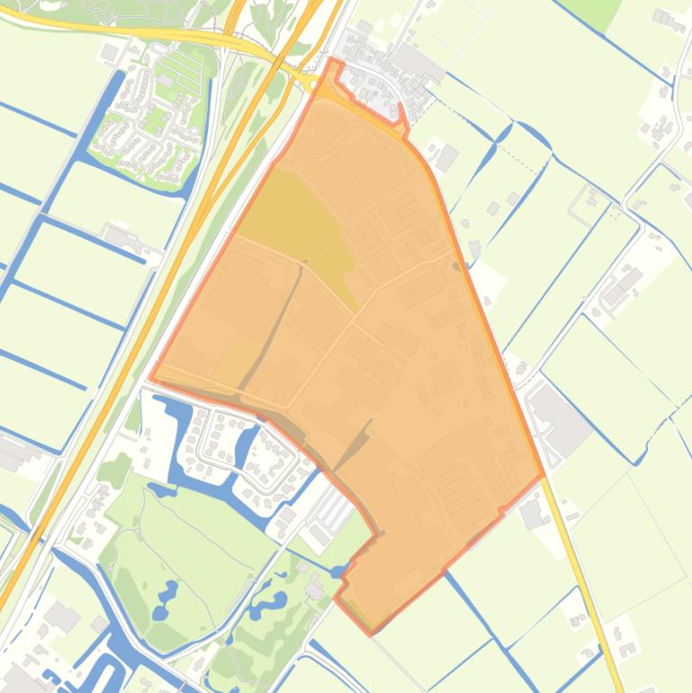 Kaart van de buurt Delfweg.