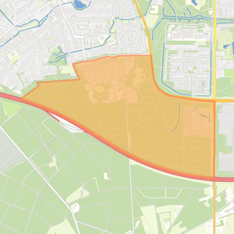 Kaart van de buurt Dennenheuvel.