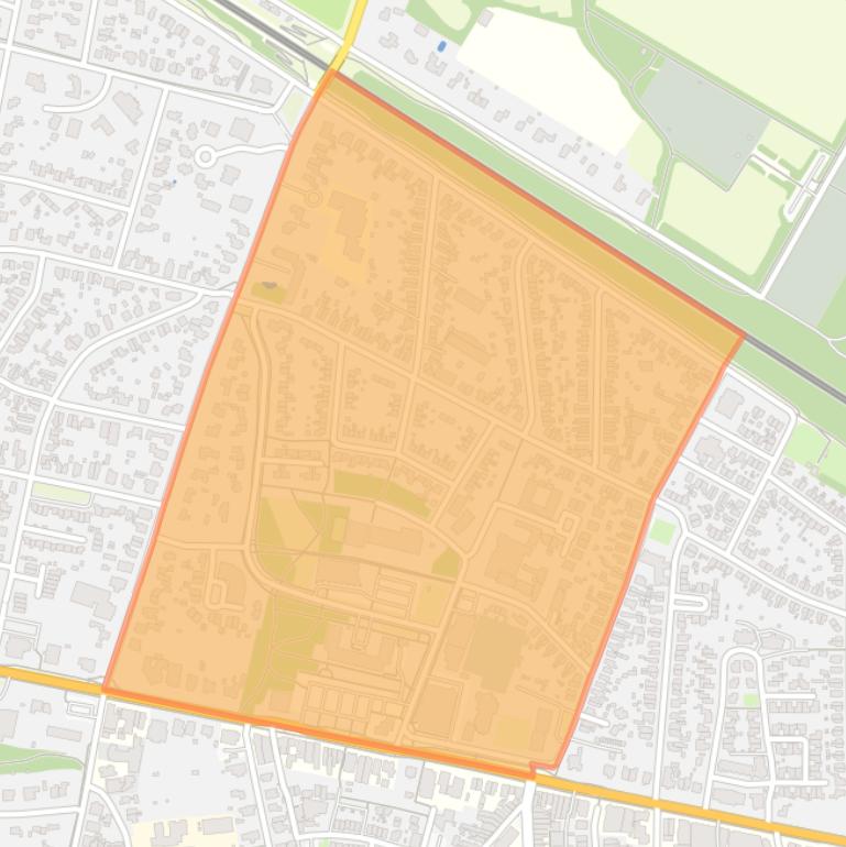 Kaart van de buurt Dennenkamp.