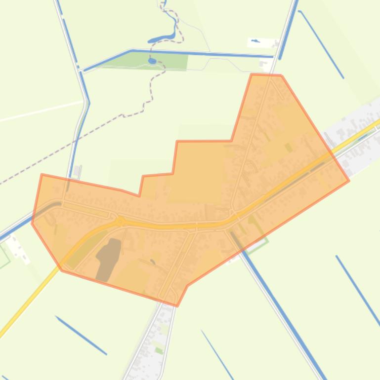 Kaart van de buurt Derde Kruisdiep.