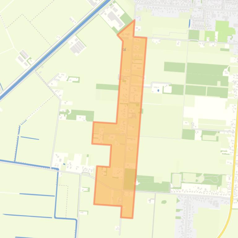 Kaart van de buurt Derksweg.