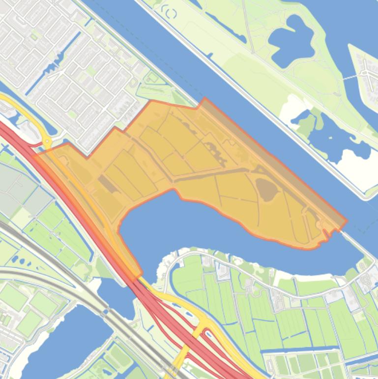 Kaart van de buurt Diemerpolder.