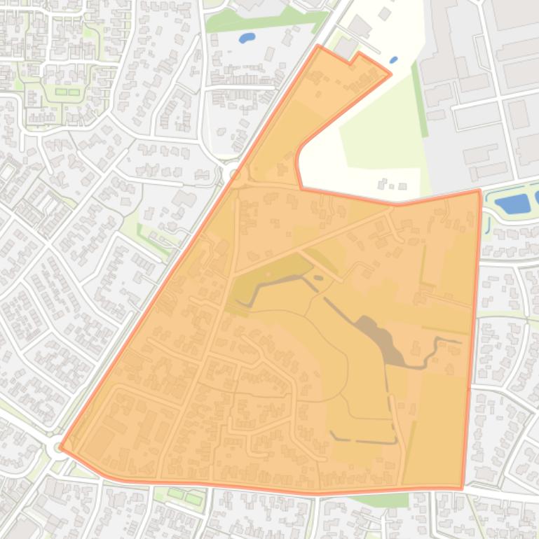 Kaart van de buurt Diepengoor.