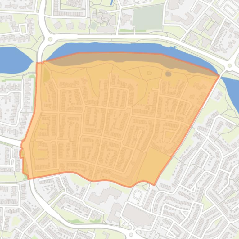 Kaart van de buurt Diepvoorde.