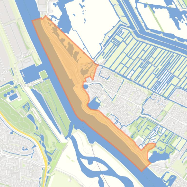 Kaart van de buurt Dijk.