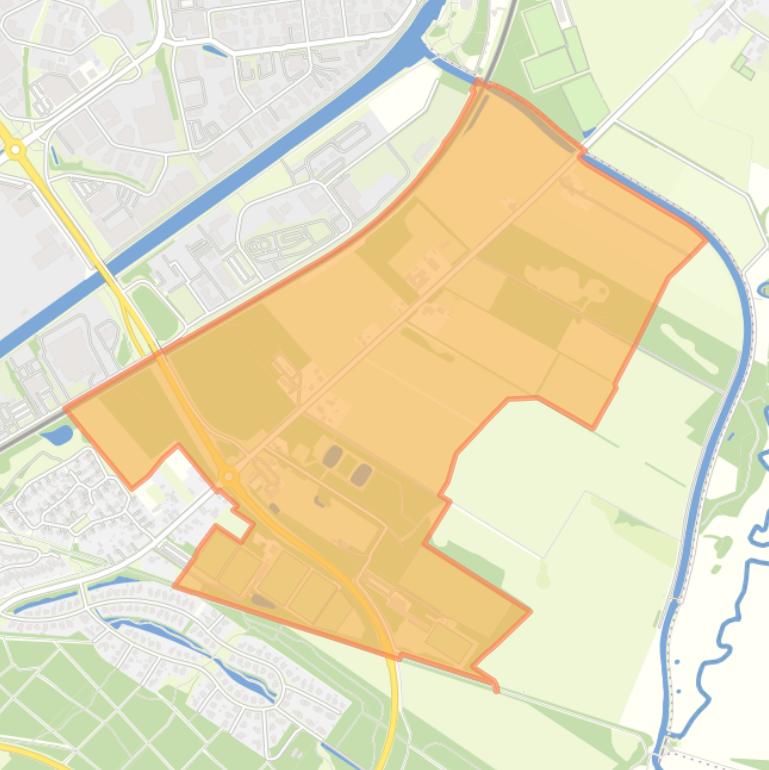 Kaart van de buurt Dijkveld.