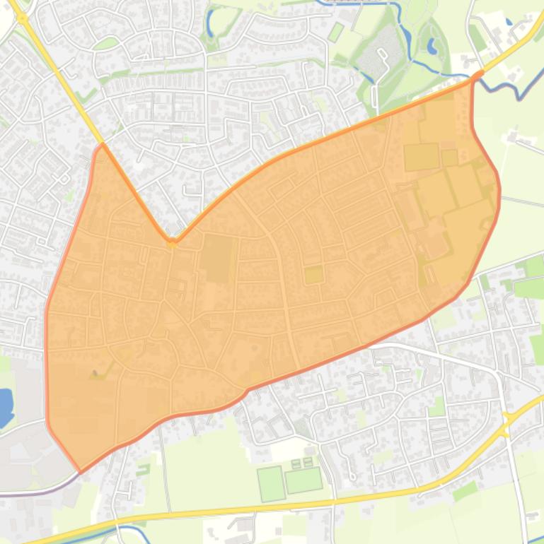 Kaart van de buurt Dinxperlo Centrum/Oost.