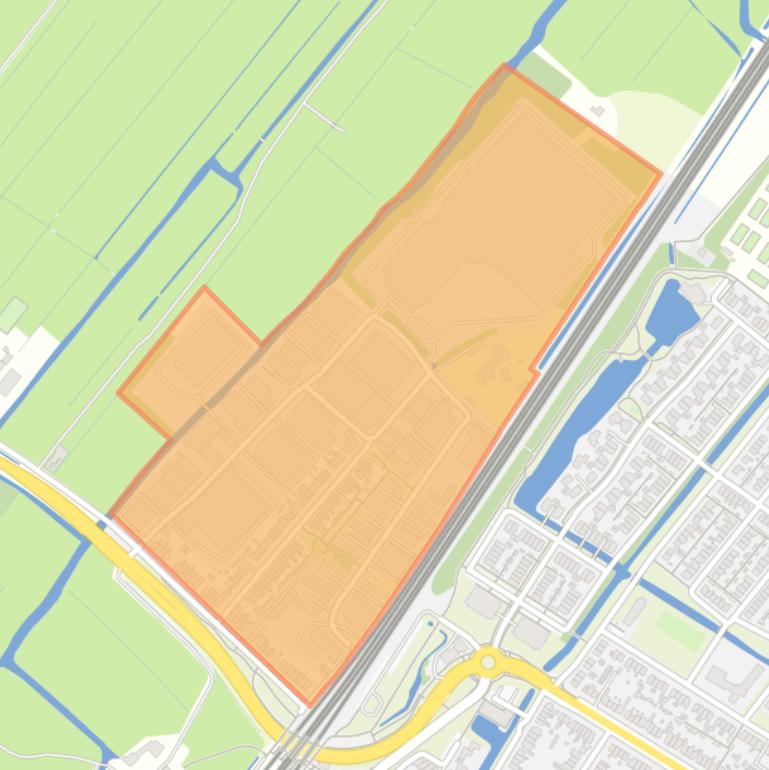 Kaart van de buurt Dobbewijk.