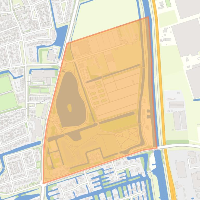 Kaart van de buurt Doesenburg Zuid.