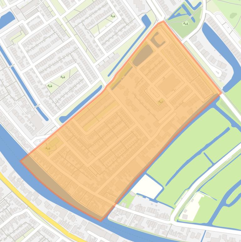 Kaart van de buurt Doeskwartier.