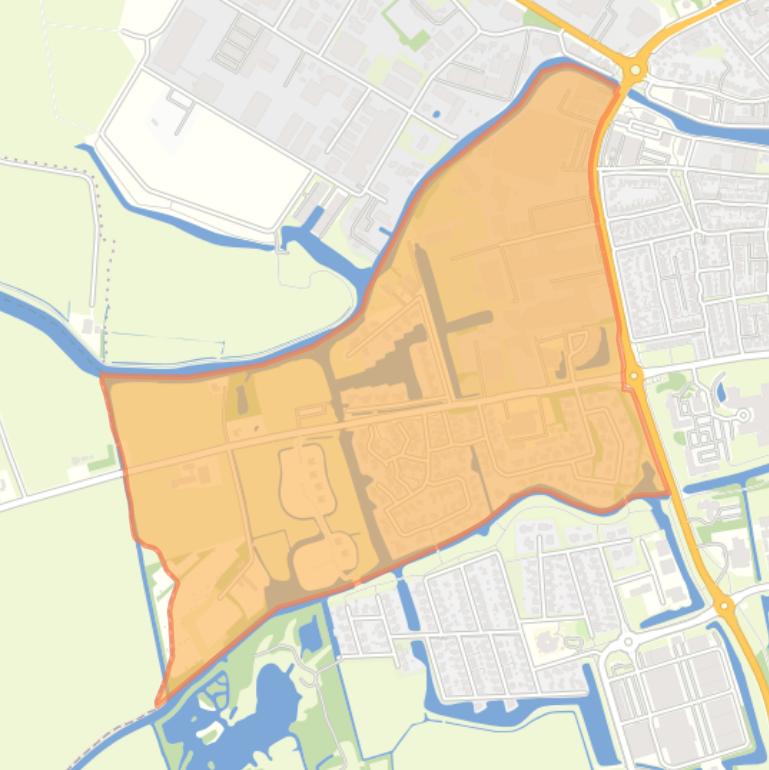 Kaart van de buurt Dokkum De Woudhorne.