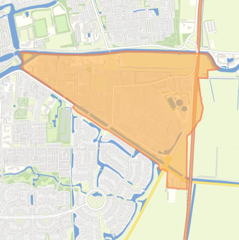 Kaart van de buurt Dokkum Hogedijken.