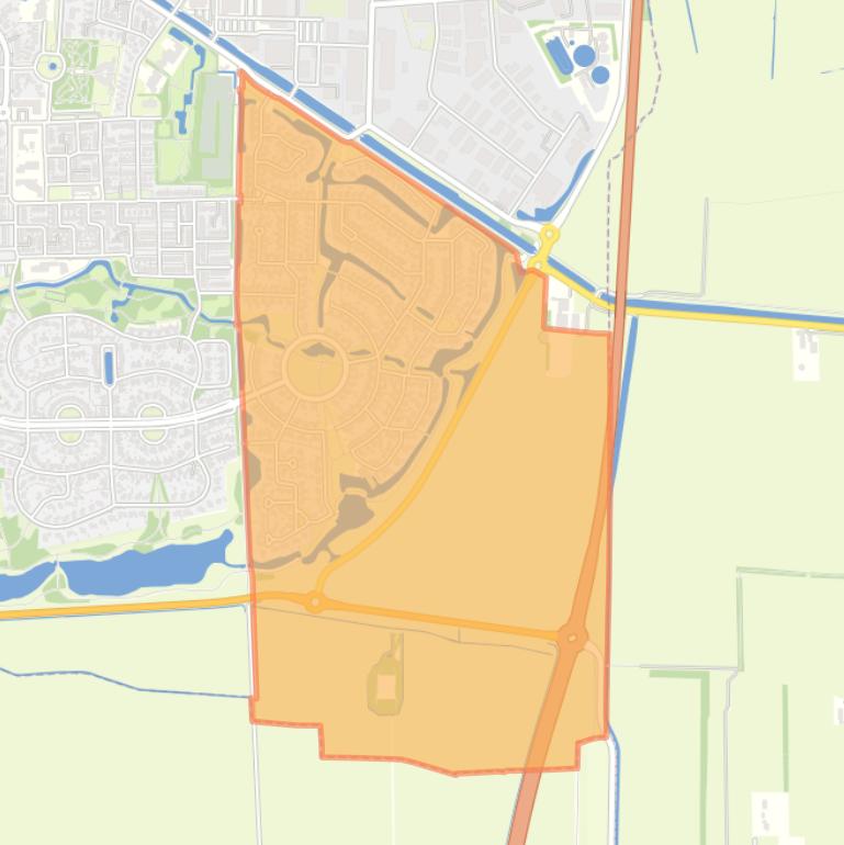 Kaart van de buurt Dokkum Kooilanden.