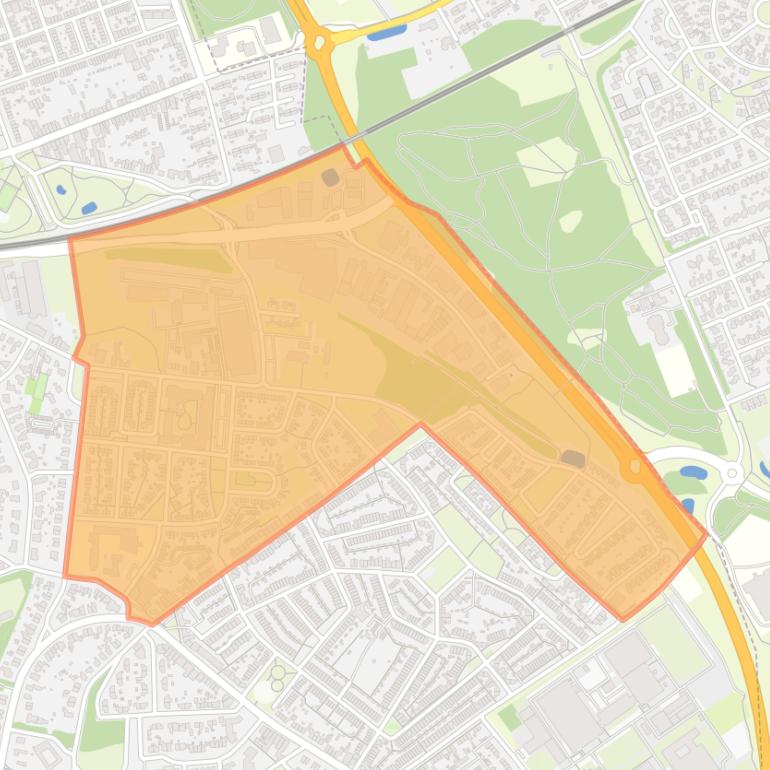 Kaart van de buurt Dokter Nolensplein en omgeving.