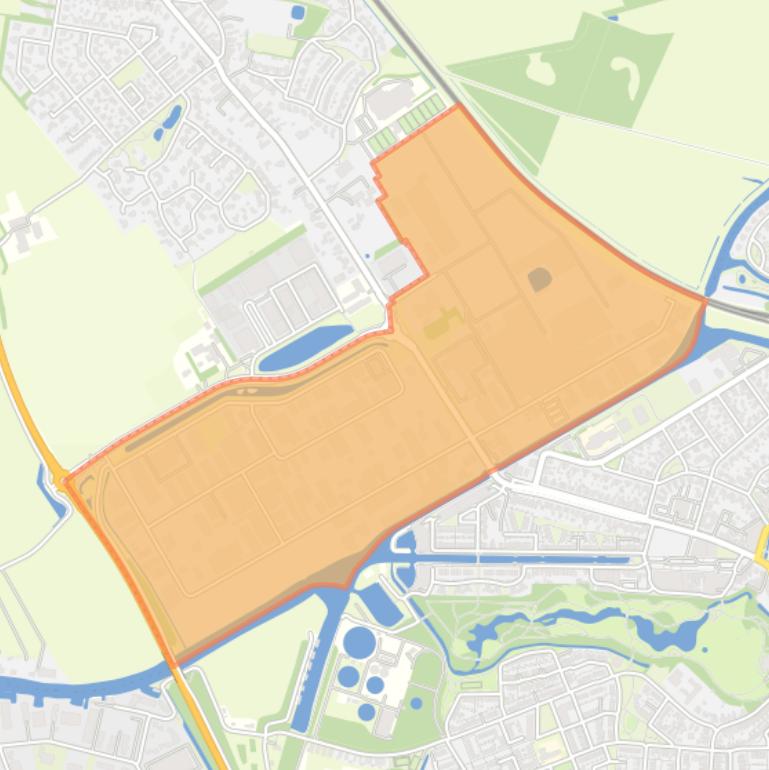 Kaart van de buurt Dolderkanaal.