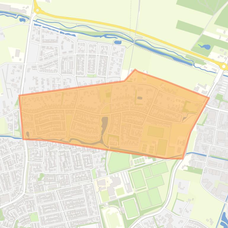 Kaart van de buurt Doonheide.