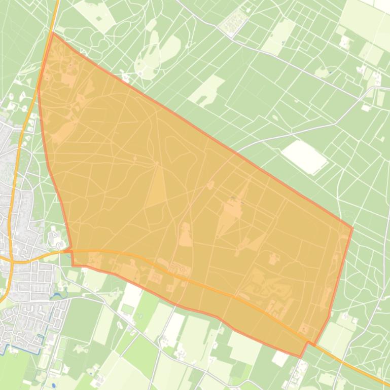 Kaart van de buurt Doorn - Kaapse Bossen.