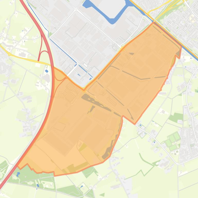 Kaart van de buurt Doornhoek en Kempkens.