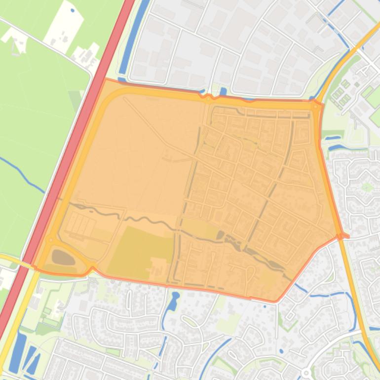 Kaart van de buurt Doornsteeg.
