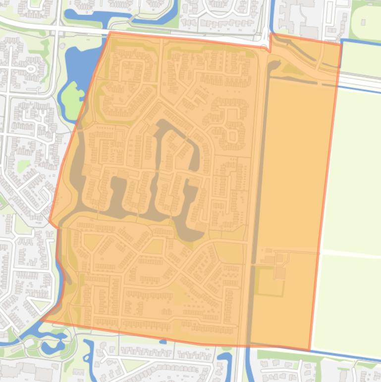 Kaart van de buurt Doorzwin.