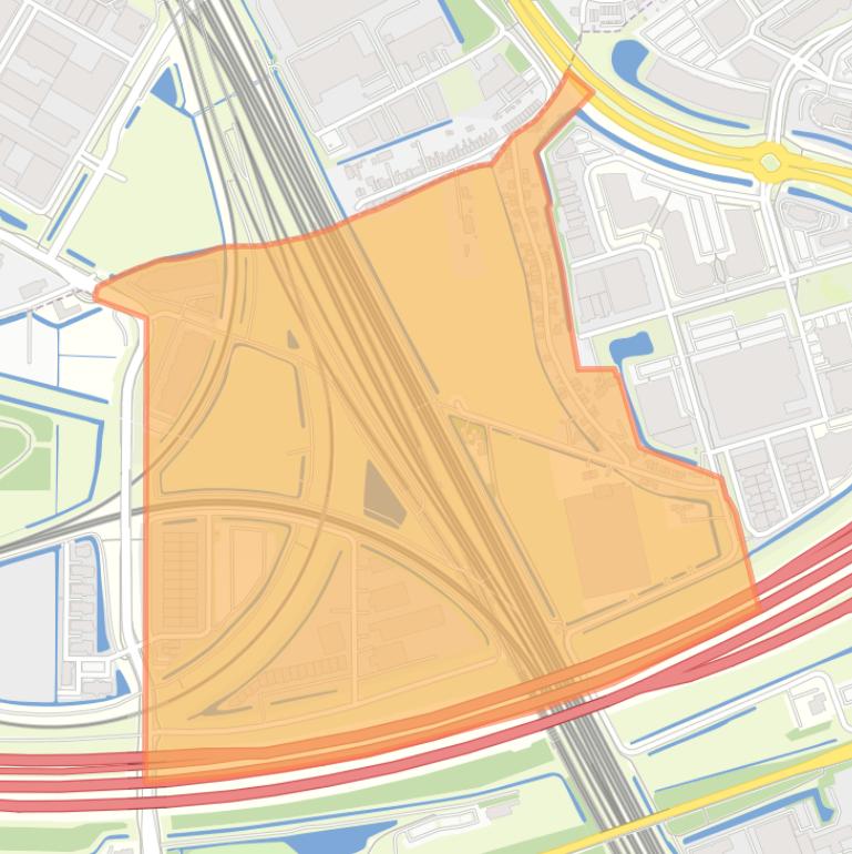 Kaart van de buurt Dordtsestraatweg.