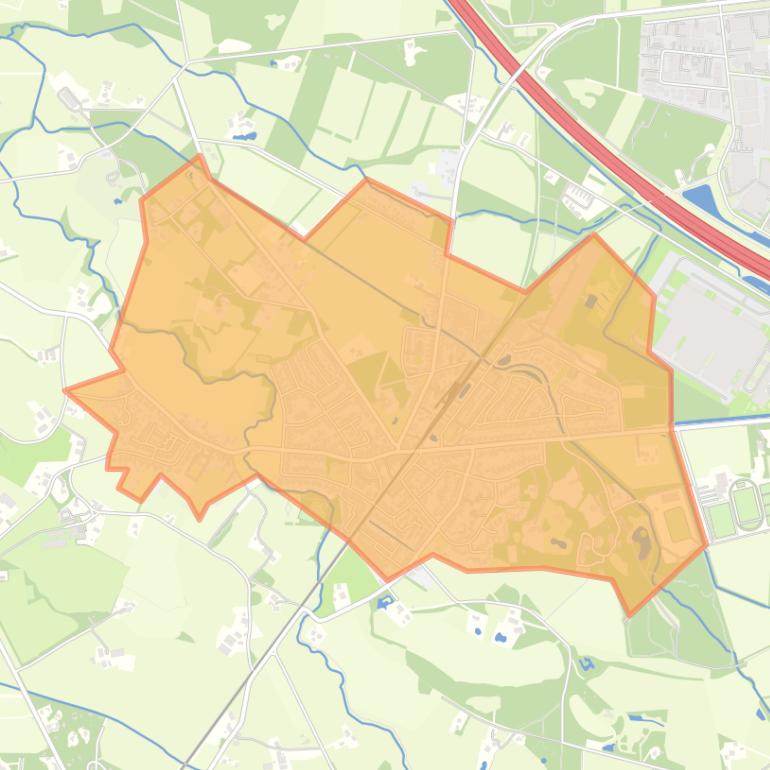 Kaart van de buurt Dorp Boekelo.