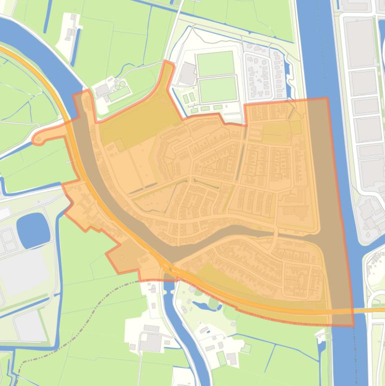 Kaart van de buurt Dorp Driemond.