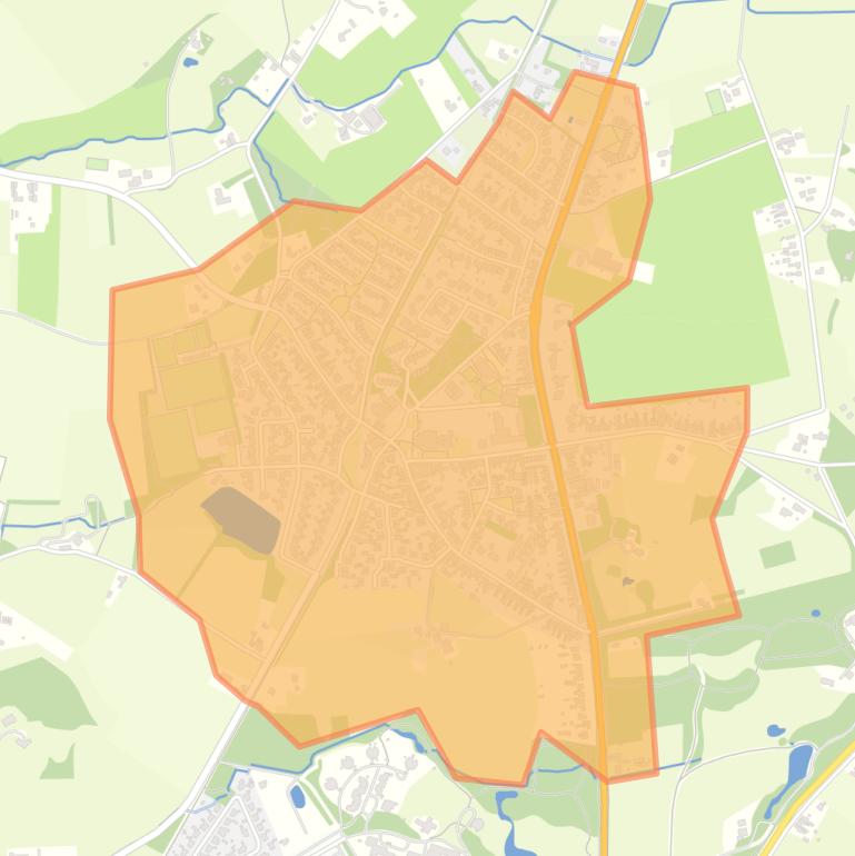 Kaart van de buurt Dorp Lonneker.