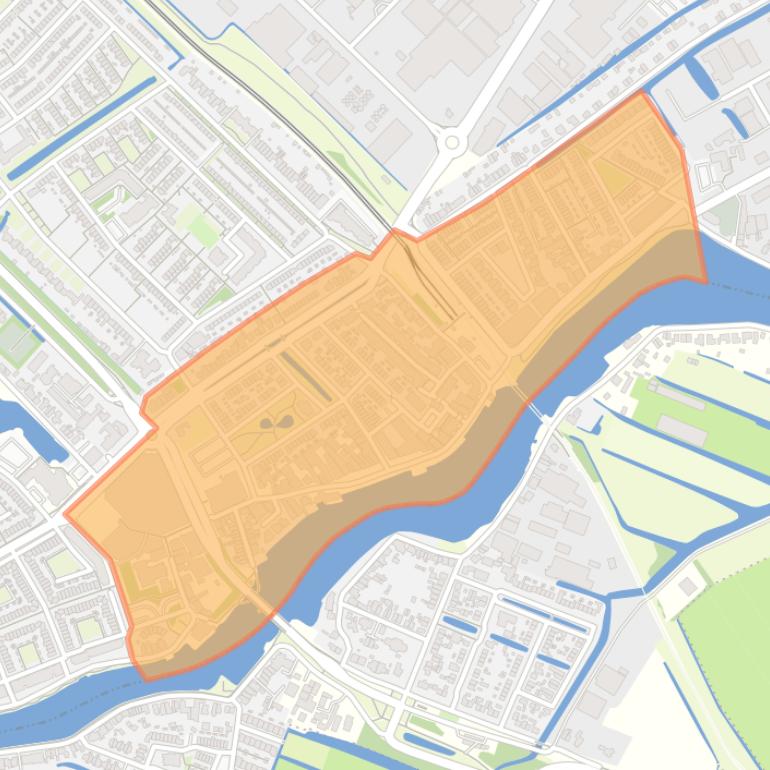 Kaart van de buurt Dorpscentrumcentrum.