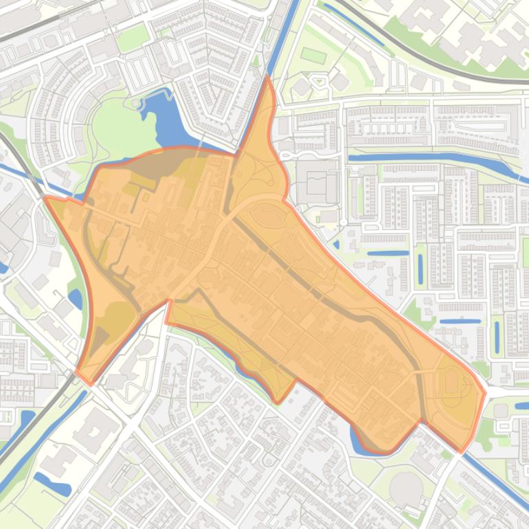 Kaart van de buurt Dorpsstraat.