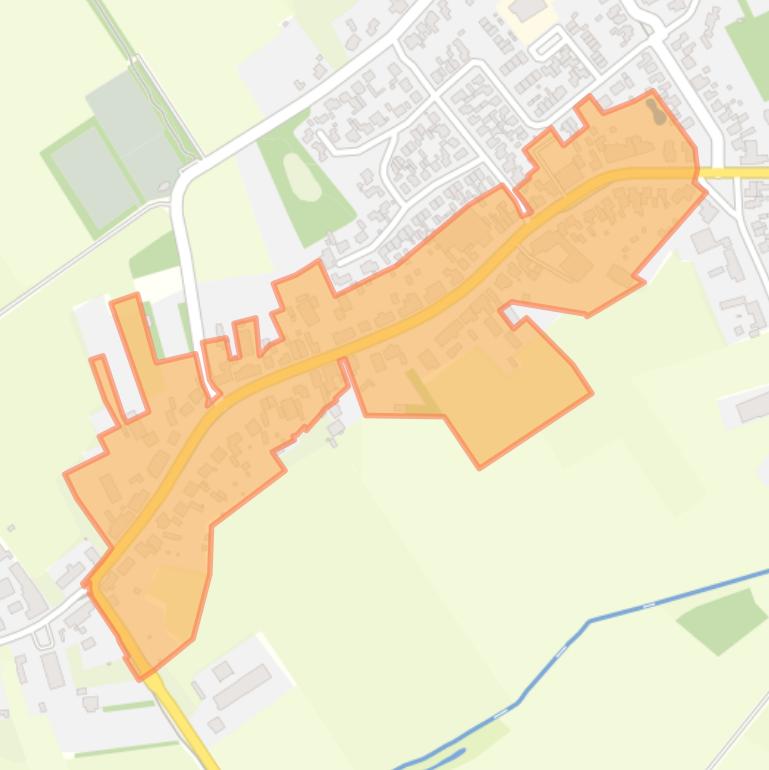 Kaart van de buurt Dorpstraat.