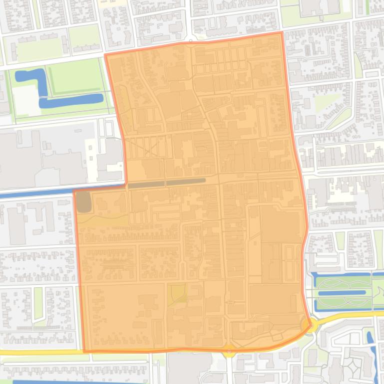 Kaart van de buurt Drachten centrum.