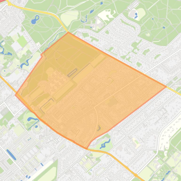 Kaart van de buurt Driebergen-Centrum.