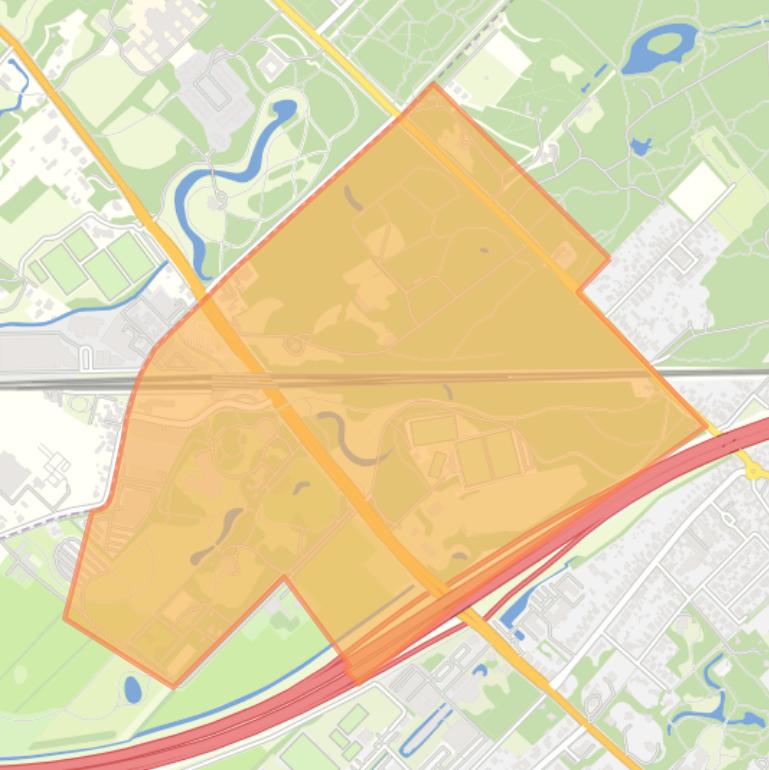 Kaart van de buurt Driebergen - Stationsgebied.