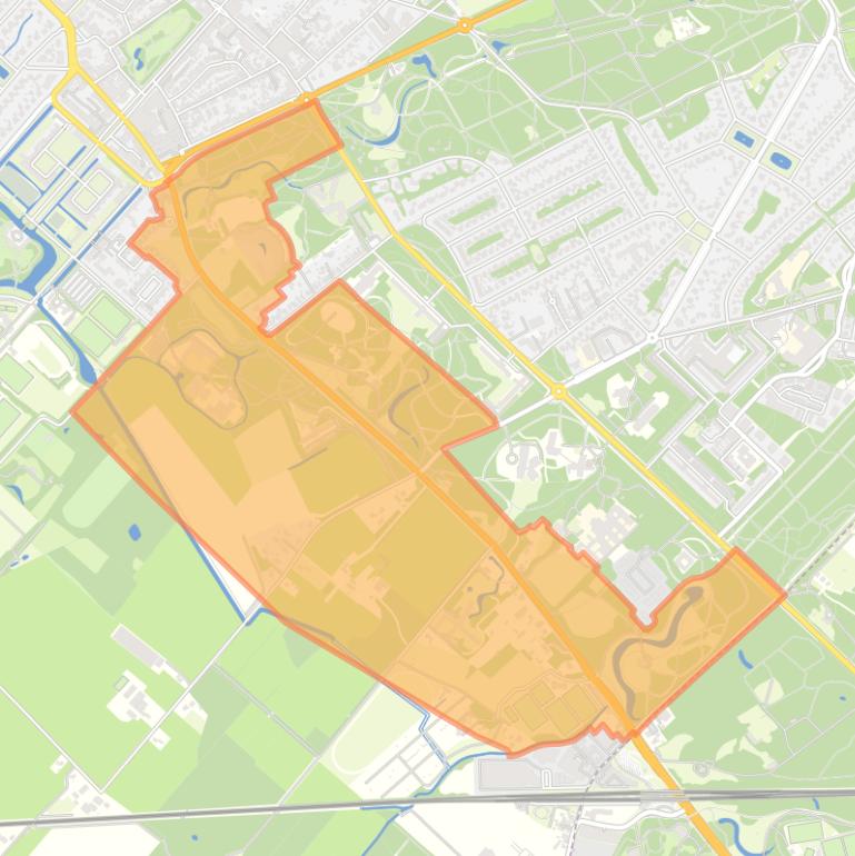 Kaart van de buurt Driebergseweg.