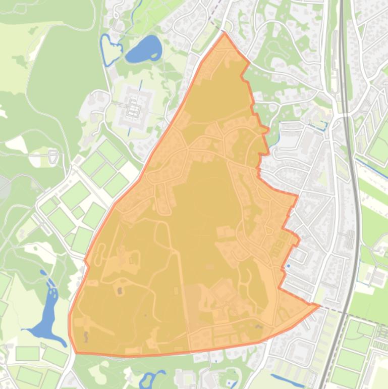 Kaart van de buurt Duinlustpark.