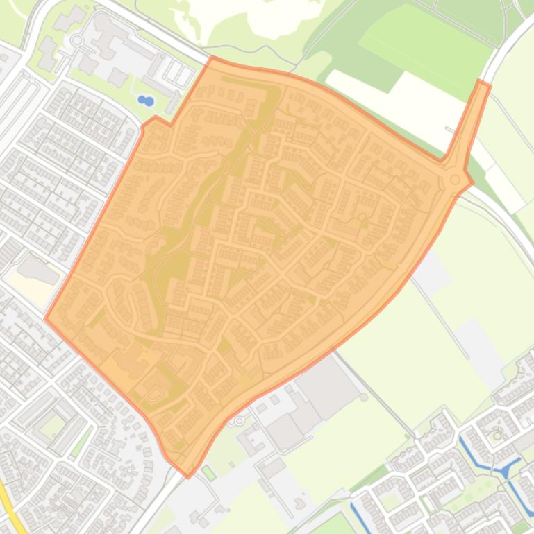 Kaart van de buurt Duinpark.