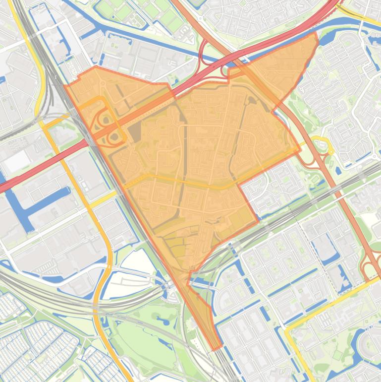 Kaart van de buurt Duivendrecht.