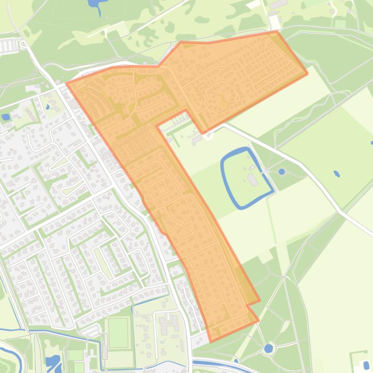 Kaart van de buurt Duno.