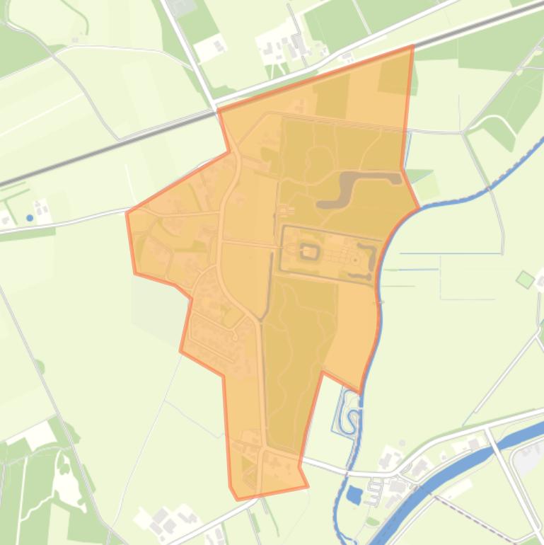 Kaart van de buurt Echten.