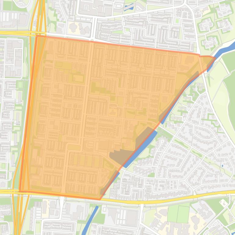 Kaart van de buurt Eckart.