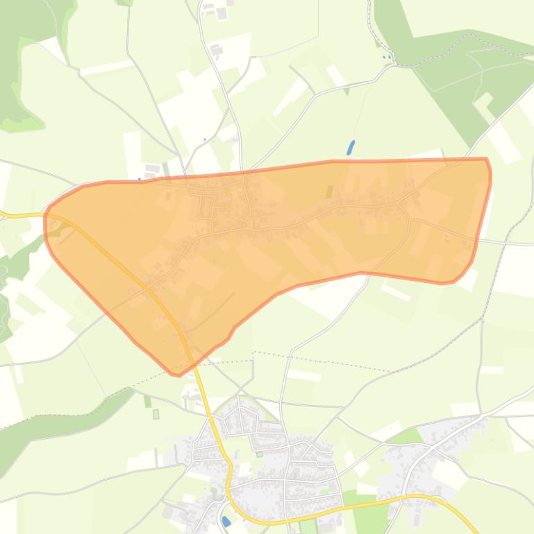 Kaart van de buurt Eckelrade.