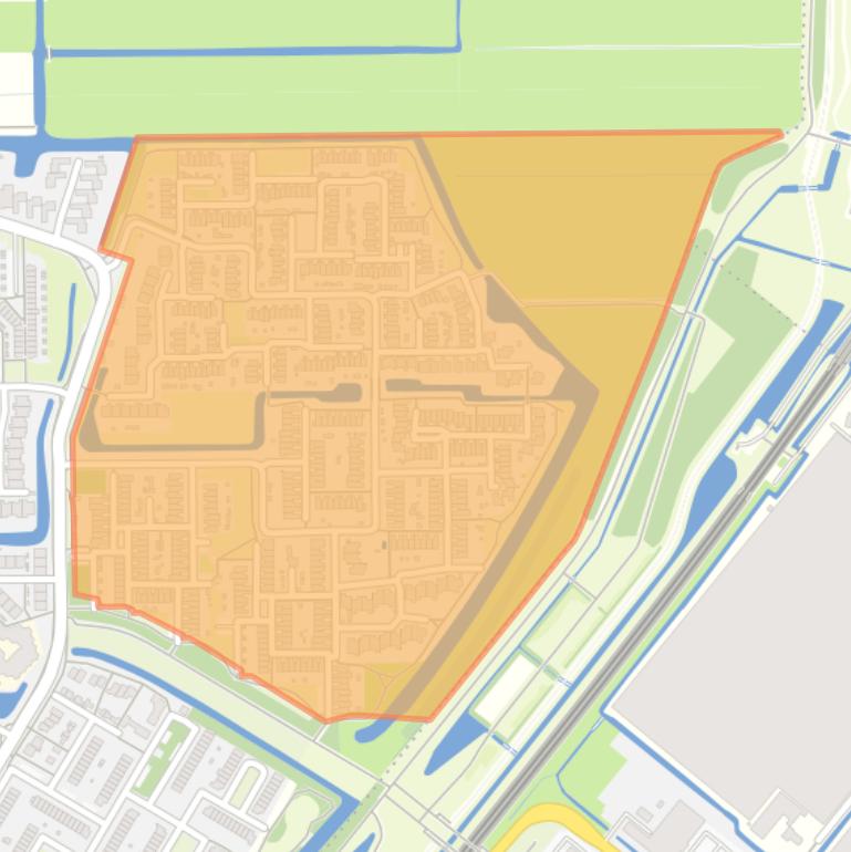 Kaart van de Edelsteenbuurt.