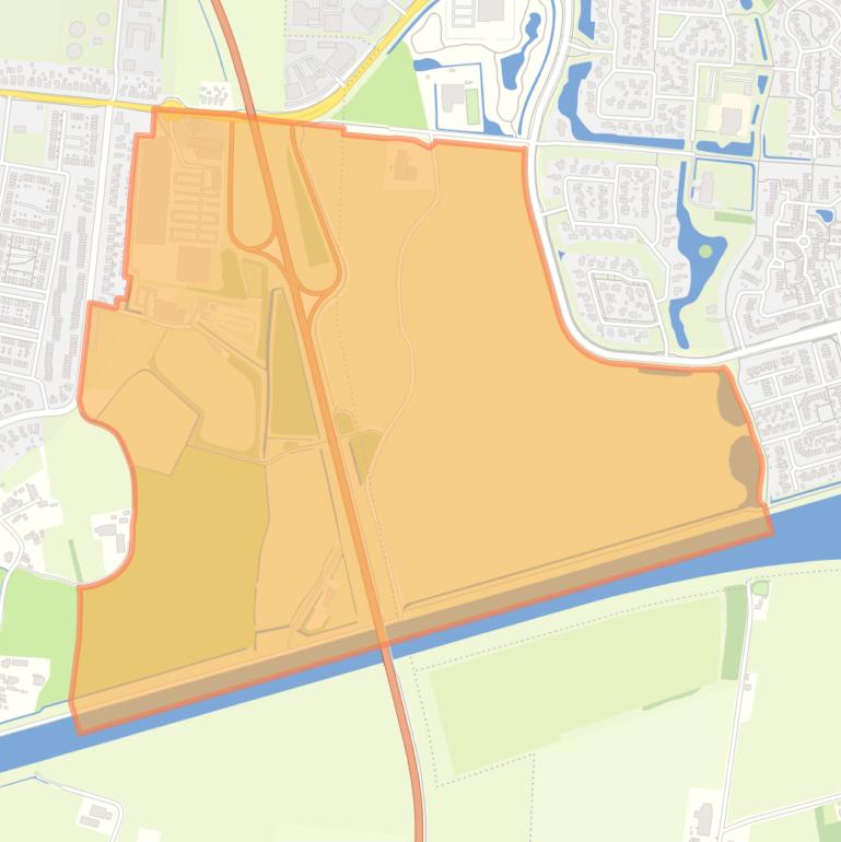 Kaart van de buurt Eelwerd.