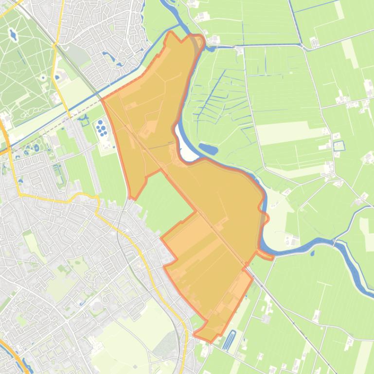 Kaart van de buurt Eemgebied.