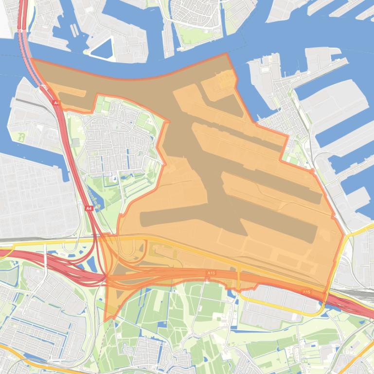 Kaart van de buurt Eemhaven.