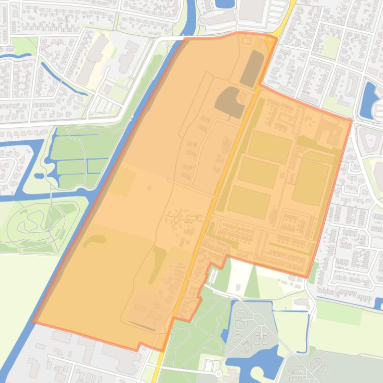 Kaart van de Eendrachtbuurt.