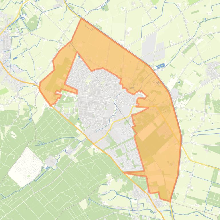 Kaart van de buurt Eerbeek Buitengebied.