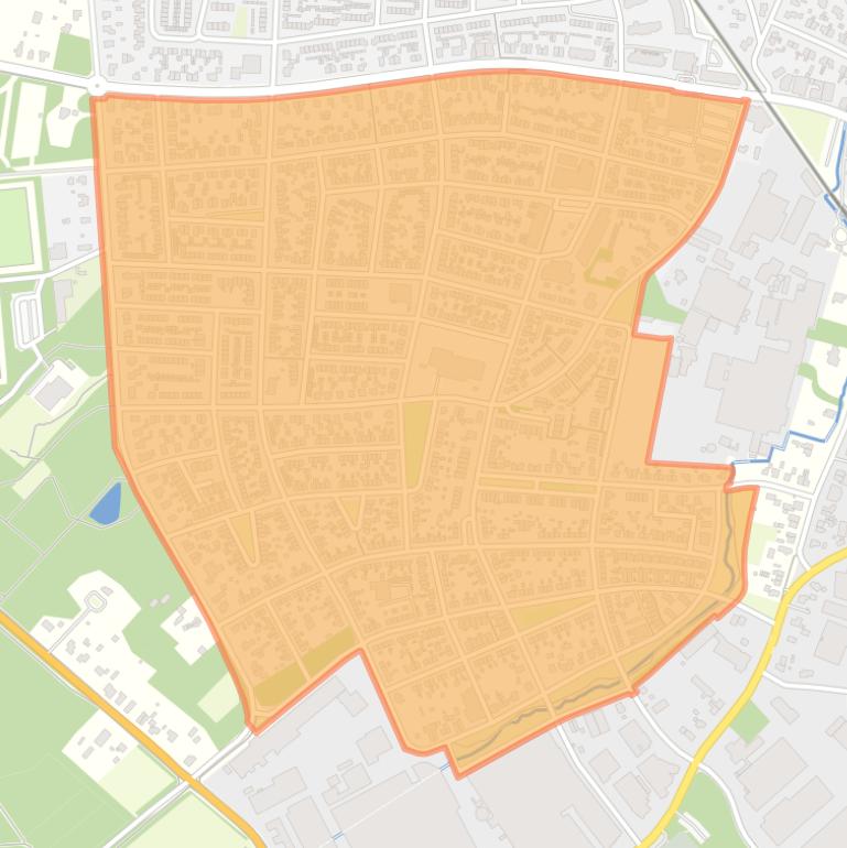 Kaart van de buurt Eerbeekse Enk.