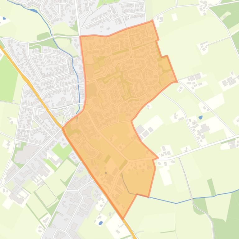 Kaart van de buurt Eertman.